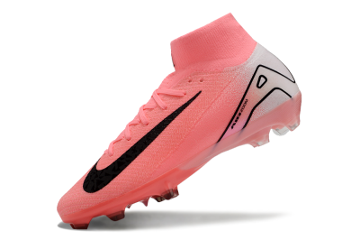 Nike Air Zoom Mercurial Superfly 10 FG Football Boots - Pink/White/Black