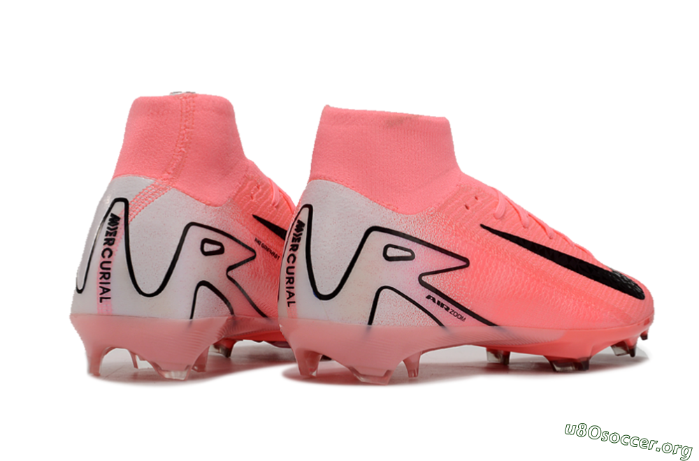 Nike Air Zoom Mercurial Superfly 10 FG Football Boots - Pink/White/Black 6