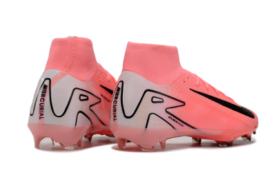 Nike Air Zoom Mercurial Superfly 10 FG Football Boots - Pink/White/Black