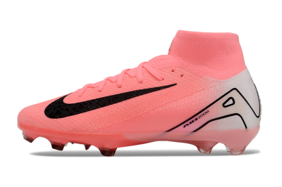 Nike Air Zoom Mercurial Superfly 10 FG Football Boots - Pink/White/Black
