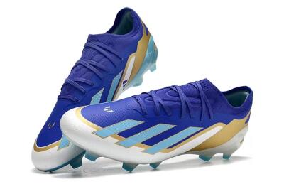 Adidas X Speedportal.1 FG Football Boots - Blue/Gold/White