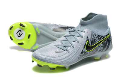 Nike Phantom Luna Elite FG Football Boots - Grey/Yellow/Black