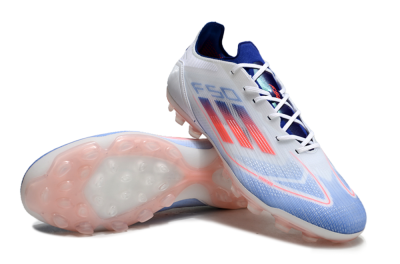Adidas F50 Elite AG Football Boots - White/Blue/Red