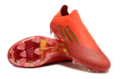 Adidas F50 Elite FG Football Boots - Red/Gold