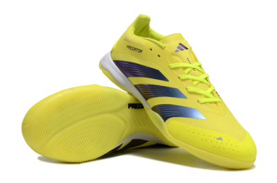 Adidas Predator 24 Elite IC Football Shoes - Yellow/Blue/White