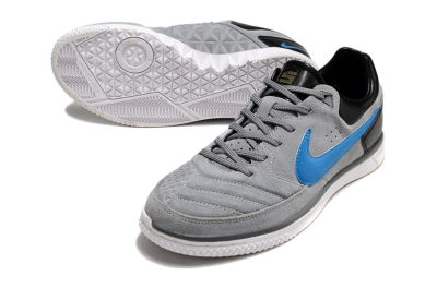 Nike Street Gato IC Football Shoes - Grey/Blue/Black