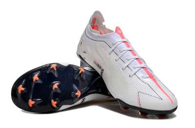 Puma Ultra 5 Ultimate FG Football Boots - White/Black/Orange