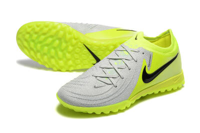 Nike Phantom GX 2 Elite TF Football Shoes - Grey/Yellow/Black