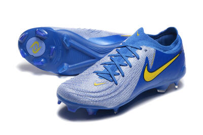 Nike Phantom Luna Elite FG Football Boots - Blue/Silver/Yellow