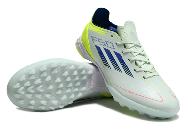 Adidas F50 Elite TF Football Shoes - Jade/Blue/Yellow