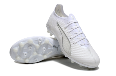 Puma Ultra 5 Ultimate MG Football Boots - White/Silver