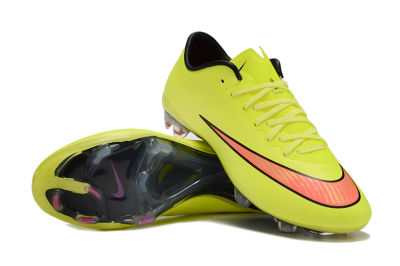 Nike Mercurial Vapor 10 FG Football Boots - Yellow/Black/Red