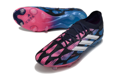 Adidas Copa Pure 2 FG Football Boots - Black/Pink/Blue