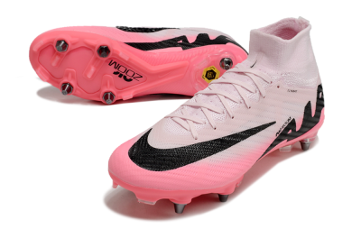 Nike Air Zoom Mercurial Superfly 9 Elite SG Football Boots - Pink/Black