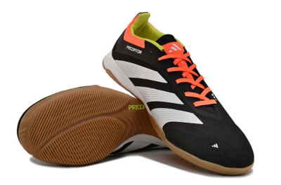 Adidas Predator 24 Elite IC Football Shoes - Black/White/Red