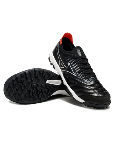 Mizuno Morelia Neo Sala TF Football Shoes - Black/White/Red