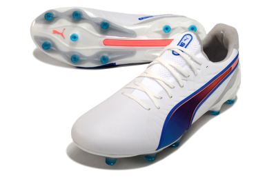 Puma Ultra Ultimate FG Football Boots - White/Blue/Red