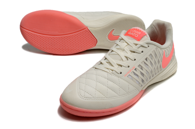 Nike Lunar Gato 2 IC Football Shoes - Beige/Pink