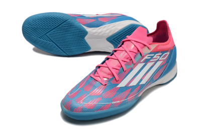 Adidas F50 Pro IC Football Shoes - Blue/Red/White