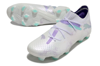 Puma Future Ultimate FG Football Boots - White/Purple/Jade