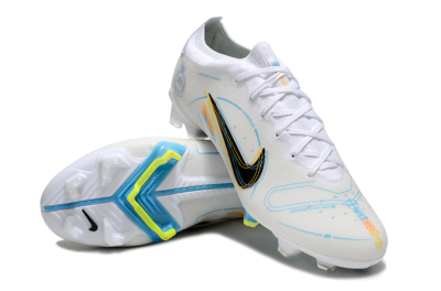 Nike Mercurial Vapor 14 Elite FG Football Boots - White/Black/Yellow
