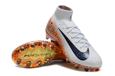 Nike Air Zoom Mercurial Superfly 10 Elite AG Football Boots - Grey/Black/Brown
