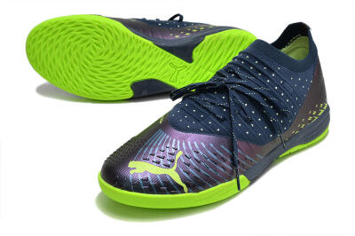 Puma Future Z 1.3 Teazer IC Football Shoes - Blue/Yellow