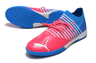 Puma Future Z 1.3 Teazer IC Football Shoes - Red/White/Blue
