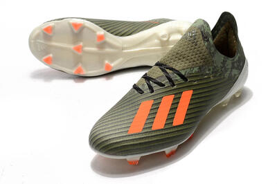 Adidas X 19.1 FG Football Boots - Green/Orange/White