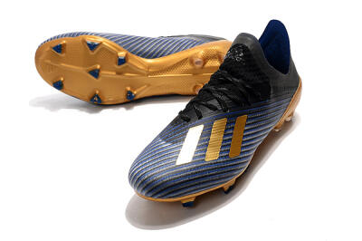 Adidas X 19.1 FG Football Boots - Blue/Black/Gold