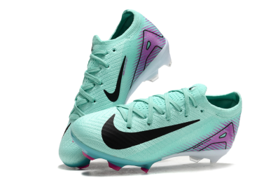 Kids Nike Air Zoom Mercurial Vapor 16 Elite FG Football Boots - Jade/Purple/Black/White