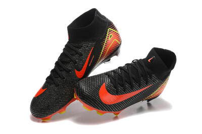 Nike Air Zoom Mercurial Superfly 10 Elite FG Football Boots - Black/Red/Yellow