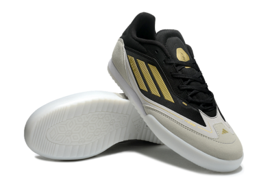 Messi Adizero F50 Freestyle IC Football Shoes - Grey/Black/Gold