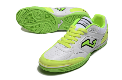 Joma Top Flex 920 IC Football Shoes - White/Yellow/Black