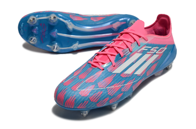 Adidas F50 Elite SG Football Boots - Blue/Pink