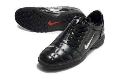 Nike Total 90 II TF Football Shoes - Black/White/Red