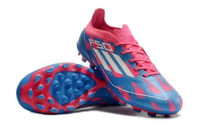 Adidas F50 Elite MG Football Boots - Blue/White/Red