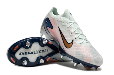 Nike Air Zoom Mercurial Vapor 16 Elite SG Football Boots - Jade/Pink/Blue