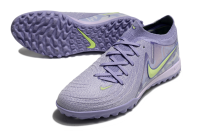 Nike Phantom GX 2 Elite TF Football Shoes - Purple/Yellow/White
