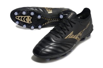 Mizuno Morelia Neo 3 FG Football Boots - Black/Gold