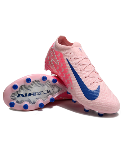 Nike Air Zoom Mercurial Vapor 16 Elite AG Football Boots - Pink/Blue/White
