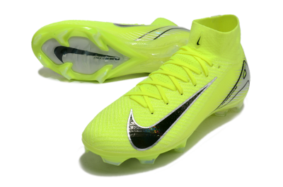 Nike Air Zoom Mercurial Superfly 10 Elite FG Football Boots - Yellow/Black/Silver