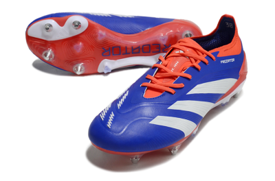 Adidas Predator Elite Foldover Tongue SG Football Boots - Blue/White/Red