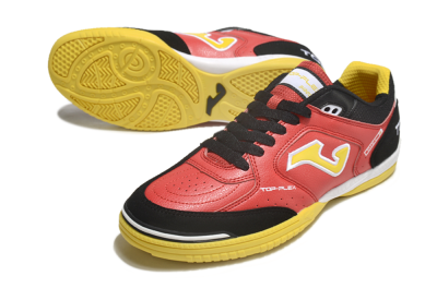 Joma Top Flex IC Football Shoes - Red/Yellow/Black