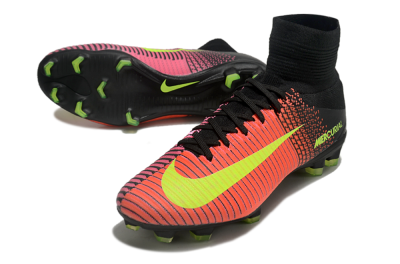 Nike Zoom Superfly 5 Elite FG Football Boots - Red/Black/Yellow