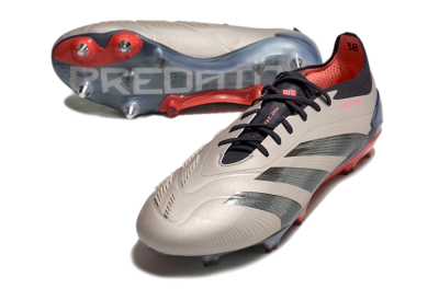 Adidas Predator 24 Elite FG Football Boots - Gold/Blue/Red