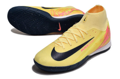 Nike Air Zoom Mercurial Superfly 10 Elite IC Football Shoes - Yellow/Black/Red