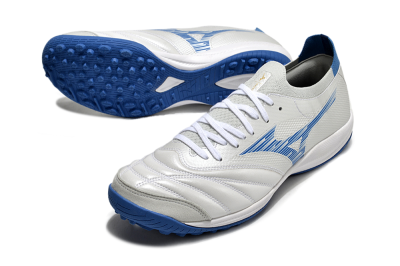 Mizuno Morelia Neo Sala M8 TF Football Shoes - Beige/Blue/White