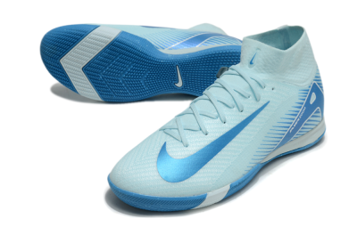 Nike Air Zoom Mercurial Superfly 10 Elite IC Football Shoes - Jade/Blue/White
