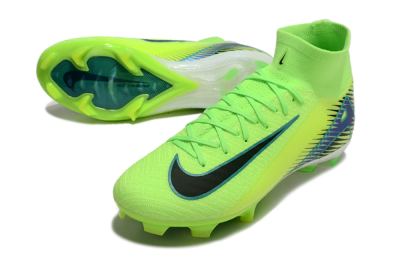 Nike Air Zoom Mercurial Superfly 10 Elite FG Football Boots - Yellow/Black/Blue